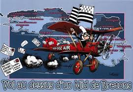 Carte Postale Mam Goz Avion Humour Bretagne Humour Breton Bretagne