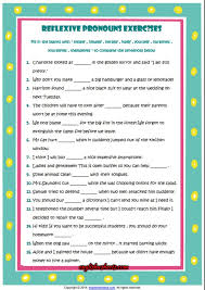 Reflexive Pronouns Esl Grammar Exercise Worksheet In 2020 Reflexive Pronoun Reflexive Pronouns Activities Pronoun
