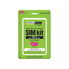 This simple mobile sim kit requires a compatible phone, the activation kit and a service plan. Simple Mobile Sim Card