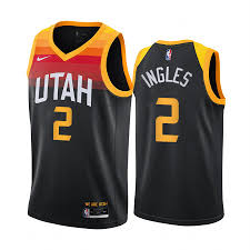 Playing off the modern classic red rock jerseys paying tribute to the landscape of southern utah, this year's city edition jerseys. Joe Ingles Utah Jazz 2020 21 Black City Jersey New Uniform Www Cfjersey Store