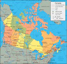 Create your own custom map of canada. Canada Map And Satellite Image