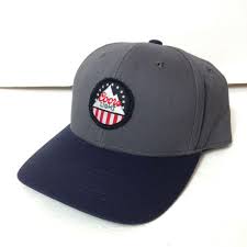 Coors Light Hat Gray Navy Blue Black Stars Stripes American Flag Beer Snapback Coorslight Baseballcap Black Star Hats Blue Black