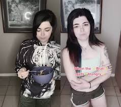 #duet with @wednesday_blurred the brat has been feed 😇💚 #BlurredFam  #brattysub #bratty #primal #primalbrat #bratmafia