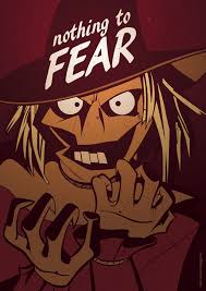 Scarecrow Nothing To Fear Batman The Animated Series Poster Scarecrow Batman Cinema Art Batman The Animated Series