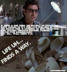 Life Finds A Way Life Finds A Way Know Your Meme