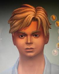 Grim Born Curse cosmetic fixes with hair dye and makeup