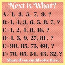 There are six picture puzzles in total, with three that count forwards and three that count backwards. Next Number In The Sequence Puzzles For Kids With Answers
