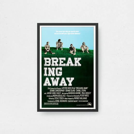 Breaking Away Movie Poster - High Quality Canvas Art Print - Room Decoration - Art Poster For Gift