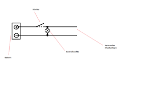 1.schalter mit orientierungsbeleuchtung (da leuchtet die lampe, wenn ausgeschaltet ist damit man den schalter im dunkeln findet). Schalter Mit Kontrollleuchte Anschlieï¾en Schaltplan
