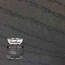 Varathane 1 Qt Carbon Gray Premium Fast Dry Interior Wood Stain 300389 The Home Depot In 2021 Staining Wood Interior Wood Stain Varathane Wood Stain