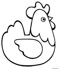 coloriage poule de paques chicken crafts coloring pages easter for kids tarentule