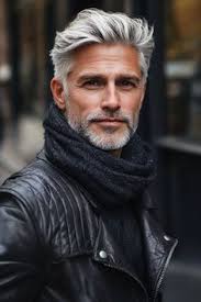 33 Grey hair men ideas in 2025
