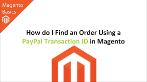 Log into your paypal account. How Do I Find An Order Using A Paypal Transaction Id In Magento Youtube