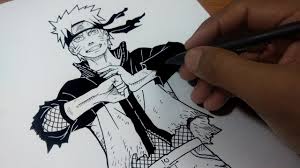 Drawing Naruto Uzumaki Manga Sketch Naruto Shippuden Youtube One of my favorite characters of the show~!!