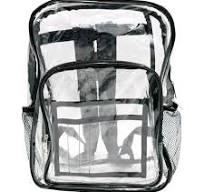 Mochila grande transparente - Diseño de bolsa transparente
