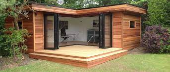 My Outoor Studio Office Contemporary Garden Rooms Backyard Office Contemporary Garden