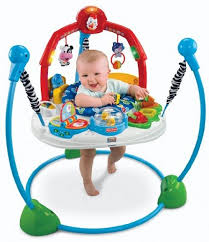 This Jumper Is Full Of Fun Ways To Motivate Your Baby S Jumping And Movement Its Farm Themed Toys And Music Fisher Price Jumperoo Jumperoo Fisher Price Baby