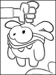 Om nom printable coloring page. Om Nom Stories Coloring Book 18