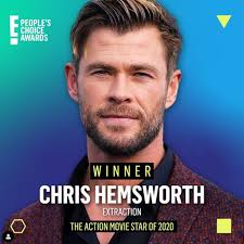 Bridge rocks sky long exposure iphone x wallpapers. Agbo Congratulates Chris Hemsworth On Winning Action Movie Star 2020 At People S Choice Award Ani Bw Businessworld