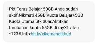 Cara daftar paket blackberry axis ini cukup dengan tekan *123#. Bantuan Kuota Kemendikbud Sudah Cair Ini Cara Mengeceknya Untuk Pelanggan Telkomsel Tri Xl Dan Axis Halaman All Kompas Com