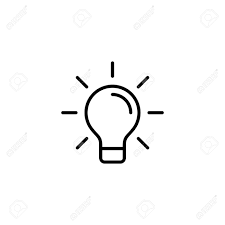 Cone Da Lâmpada. Sinal E Símbolo Da Lâmpada. Símbolo Da Ideia. Royalty Free  SVG, Cliparts, Vetores, e Ilustrações Stock. Image 180351738