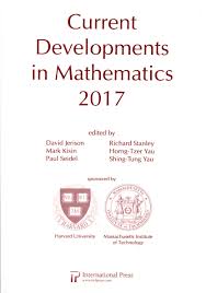 Titulo Current Developments In Mathematics 2017 Editors David Jerison Et Al Sponsored By Harvard Universit Universidad De La Laguna Libros Lagunas