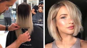 Whatever your style, hues for short hair just pop and even make an amazing mix with the hair style you're starting now. Stunning Short Haircut And Color Transformation For Girls Beautiful Hairstyles Ideas 2019 Youtube