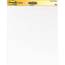 Post It Flipchart Wall Pad 51 X 58cm Post3566 Cos