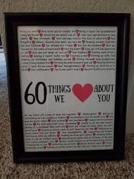 Best Birthday Gifts For Your Mom 60 Things We Love About You 60th Birthday Gift For Grandmother Birthday Presents For Mom Mom 60th Birthday Gift 60th Birthday Ideas For Mom
