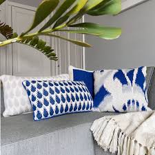 Maybe you would like to learn more about one of these? Ikat Knitted Cushion Blue Malagoon Malagoon