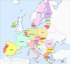 Beginnt bei deutschland und merkt euch zuerst grenzländer wie frankreich und. Politische Europa Karte Freeworldmaps Net