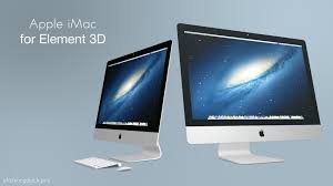Apple Imac 3d Models For Video Copilot S Element 3d Imac 3d Model Model