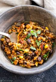 You can try this recipe by keto adapted, which uses eggplant, bacon, and a variety of seasonings to recreate the taste and texture of refried beans — but with a fraction of the. One Pot Cheesy Mexican Lentils Black Beans And Rice Recipe Runner