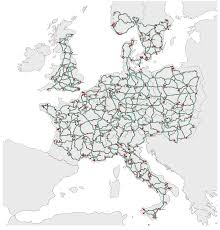 Traffic Flow In Europe In European Truck Simulator 2 Multiplayer More In Comments Maps Traffic Simulation Map