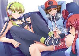 Sylvia X Elesa Foot Domination Pokemon Rule 34 Femdom Club
