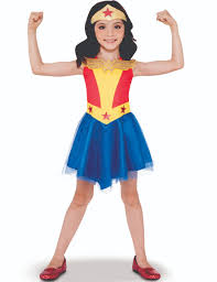 Mädchen wunder frau kostüm 4 juli blau und rot gold metallic halloween. Dc Wonder Woman Madchenkostum Blau Gelb Rot Kostume Fur Kinder Und Gunstige Faschingskostume Vegaoo