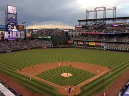 Coors Field Section Row 16 Seat 16 Colorado C891da75a5