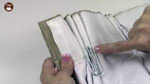 The hook is to be inserted into the hole on your curtains. How To Use Dritz Pleater Hooks Short Youtube