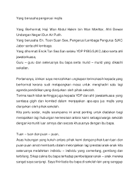Maybe you would like to learn more about one of these? Teks Ucapan Guru Besar Sempena Majlis Dengan Pibg