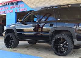 23009 4 2004 Tahoe Chevrolet Suspension Lift 3 Hostile Switch Blade Black Super Aggressive 3 5 Jpg Chevrolet Tahoe Chevy Tahoe Chevy Trucks