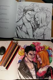 Gwall.us this picture printable adult coloring book unique printable coloring download the wonderful coloring book pages. Page From The Buffy Coloring Book Finished Album On Imgur