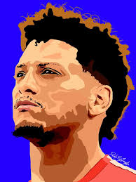 Celebrating sports talents of a fan