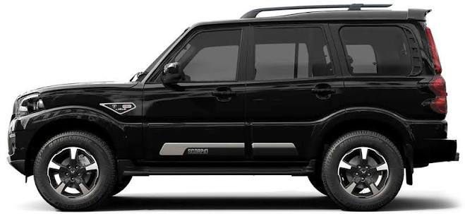 Mahindra Scorpio Classic S 11 7CC RWD Diesel Manual 7 Seater (Napoli Black) Online Price in India - Easy EMI Starting at ₹173,888/m