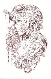 In order to navigate out of. Design For My Left Stomach The Same Design Only Flipped Will Be On The Other Side With Different Writi Zombie Girl Tattoos Female Face Drawing Tattoo Sketches