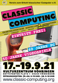 The home of desktop pcs. Classic Computing 2021 In Vohringen Verein Zum Erhalt Klassischer Computer E V
