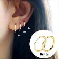 We did not find results for: Pair Small Thin Hoop Earrings Stainless Steel Hinged Women Men Earrings 8mm Uk Ebay