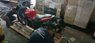 Moto dalam keadaan 80% ok. Hantar Motor Ke Sabah Sarawak Nizaf Mover Logistics Sdn Bhd