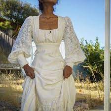 Cottage Core Wedding Dress Aesthetic Different Wedding Dresses Beautiful Dresses Fairytale Dress