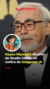 #Viral // Las redes se inundan de retratos generados con IA al estilo de  #StudioGhibli, pero…¿qué piensa #HayaoMiyazaki?