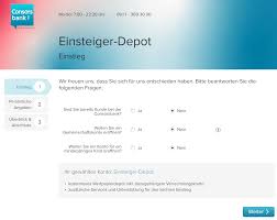 Formed by a merger of french company cortal and german company consors, they launched a 2003 rebranding campaign. Consorsbank Depot Erfahrungen Test Update 07 2021
